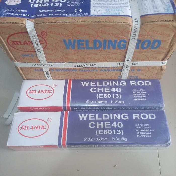 Elektroda Las Listrik / Kawat Las ATLANTIC 2,5mm dan 3,2mm