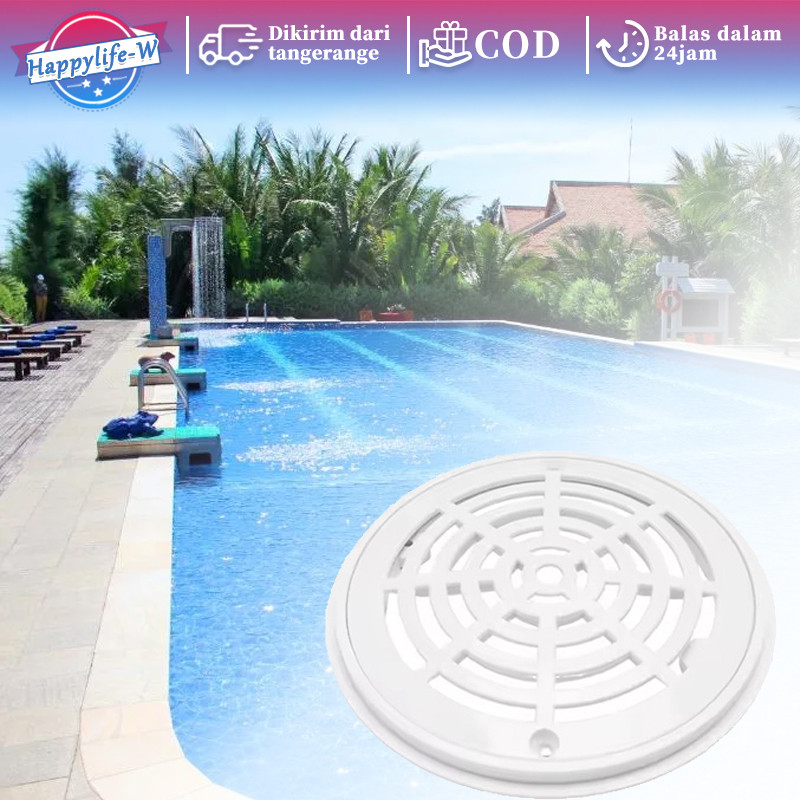 Cover Main Drain 8 Inci Cover Maindrain Kolam Renang Swimming Pool Drain