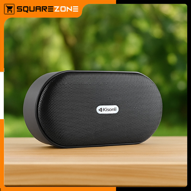Speaker Bluetooth Mini Kisonli S8PLUS TWS Wireless 1200mAh BT Speaker Portable