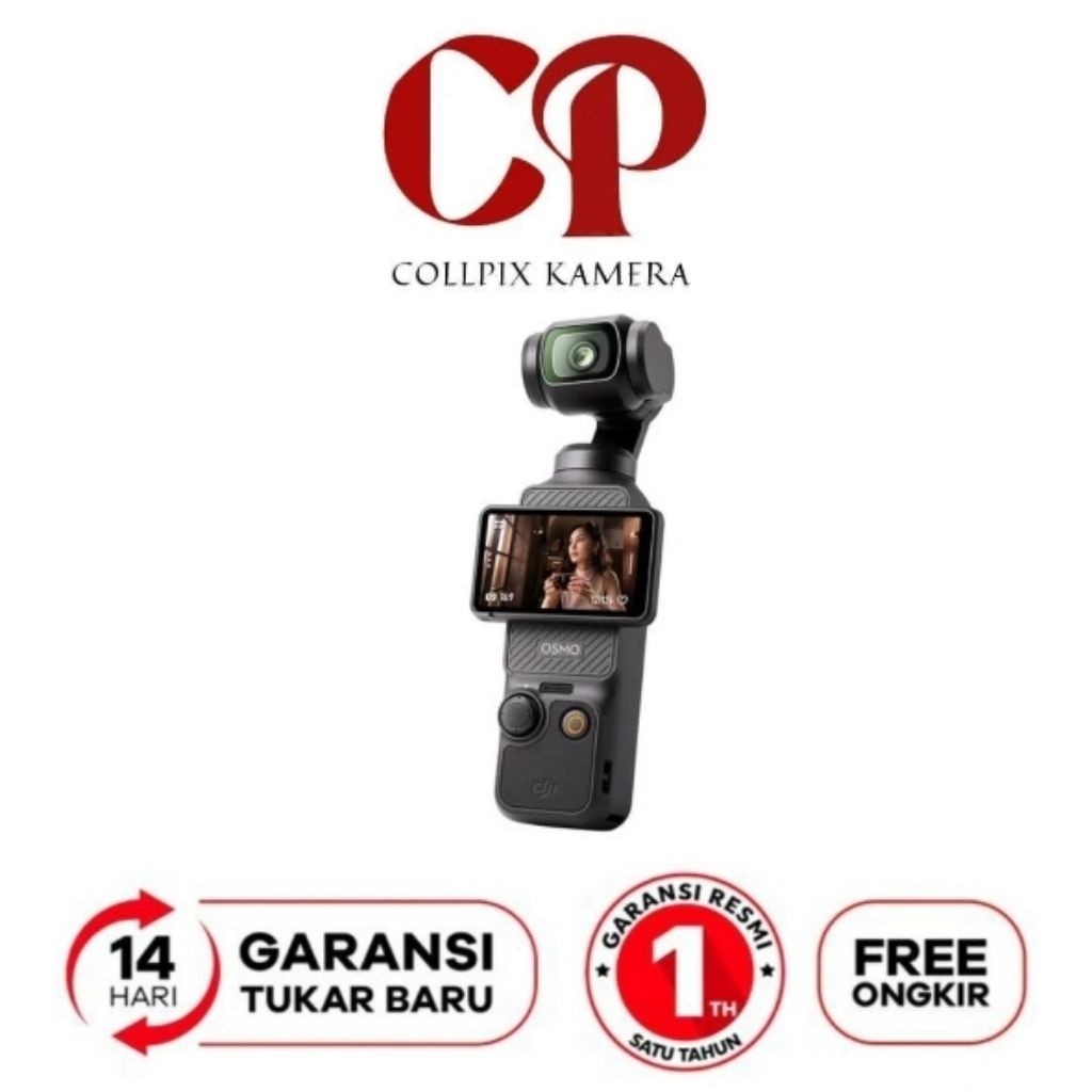 DJI OSMO POCKET 3 - POCKET GIMBAL KAMERA - GARANSI RESMI