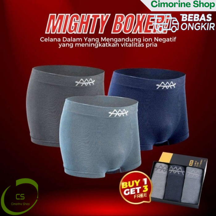 VIXMEN BOXER TERAPI Boxer Kesehatan Pria DAPET 3 PCS