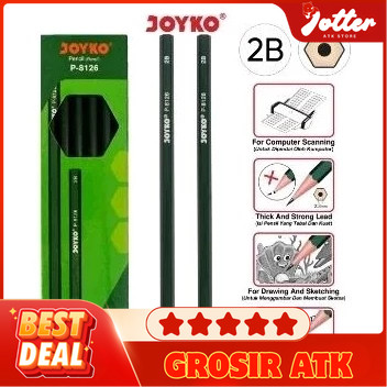 

12 PCS PENSIL JOYKO P-8126 / PENSIL 2B JOYKO