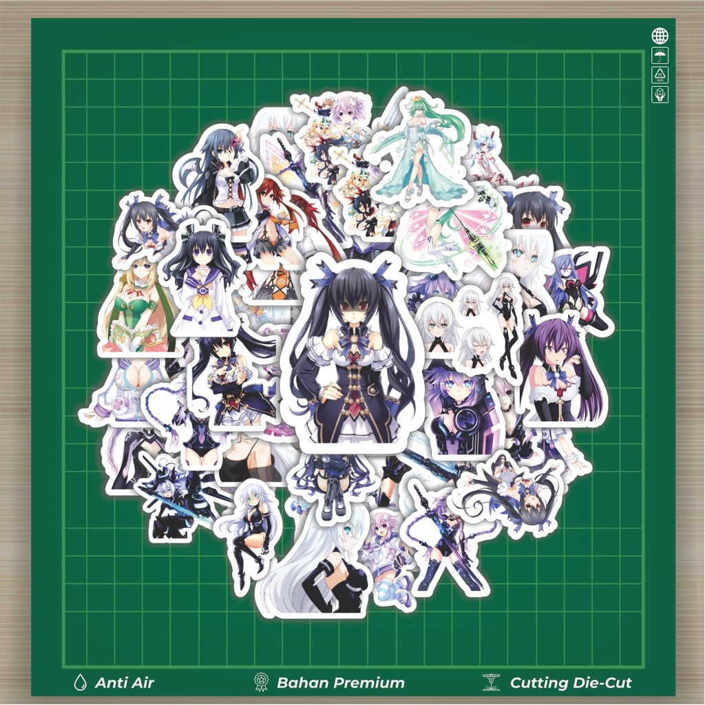 

HOT 50 PCS STIKER Stiker Game Series Neptunia Universe Karakter Mix 3 Stiker Fashion Cars Decal Dingin Kartu Album Custom Vinyl Anti Air- Sticker Aesthetic Buku Journal Koper Casing HP Tablet Laptop Helm Motor Botol Minum