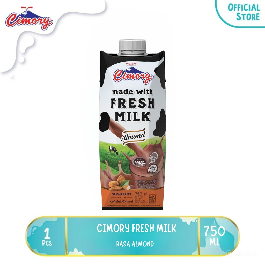 

CIMORY UHT MILK 750 ML ALMOND