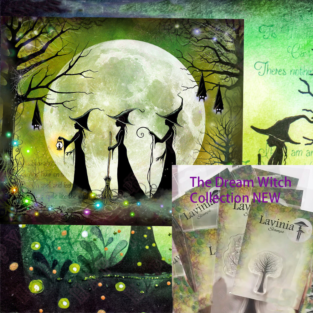 

Stamp New 2024 September the Dream Witch Collection Stamps DIY Scrapbooking Decoration Paper Card Album Craft Elf Stamp Template
