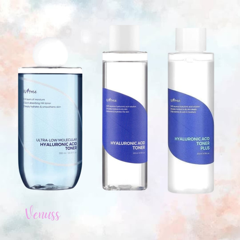 Isntree hyaluronic acid toner 200ml or 400ml | low molecular hyaluronic acid toner 300ml | toner plu