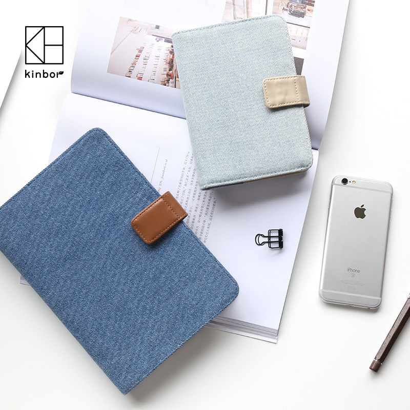 

Kinbor hand book checkerboard notebook diary this day project stationery A5 loose leaf plan A6 Notebook