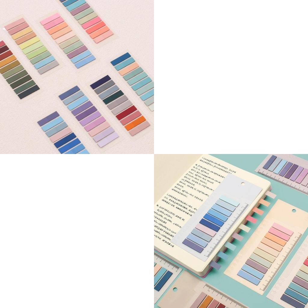 

1600Pcs Repositionable Color Page Marker Sticky-Notes Tabs Sticky Tabs Book Tabs