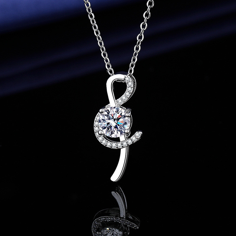 Kalung Kalung Tulang Selangka Rantai Kalung Catatan musik cerah Manis dan elegan 1 karat delapan hat