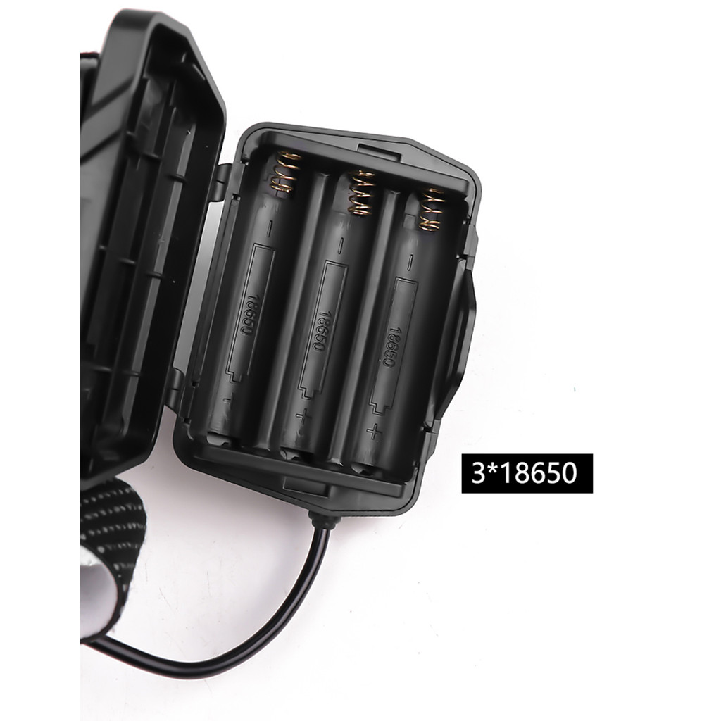 Brand New Xhp90.2 White Yellow LED Headlamp Headlamp Headlamp Torch 32W XHP50 3* 18650 Battery Power