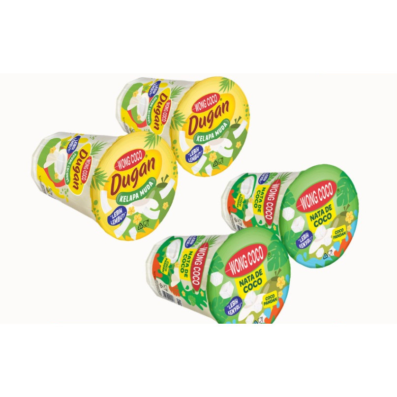 

WP - WONG COCO NATA DE COCO 220g / MINUMAN SARI KELAPA DENGAN NATA DE COCO ( Instant )