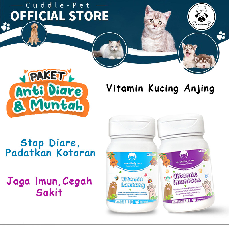 Vitamin Kucing Paket vitamin kucing muntah kitten vitamin kucing vitamin kucing diare kucing