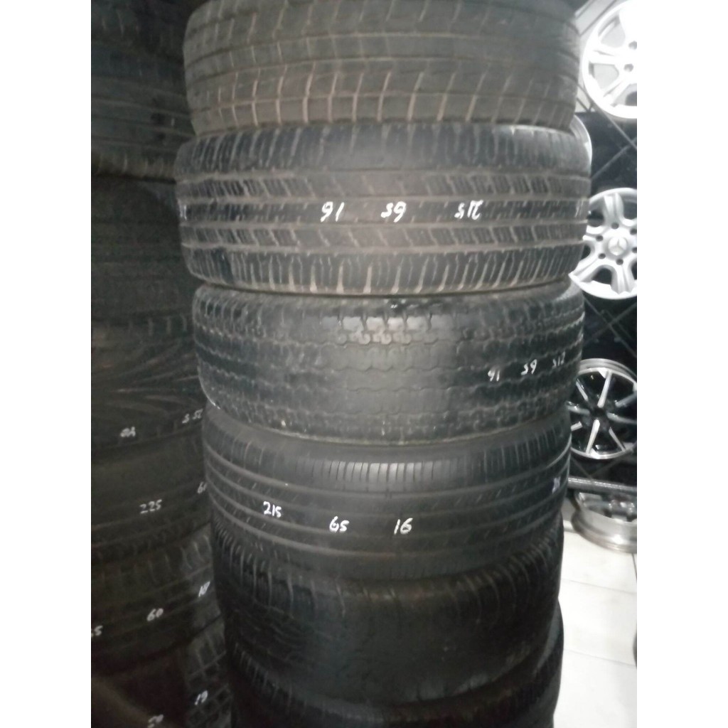 Ban mobil second copotan ukuran 215/65 ring 16