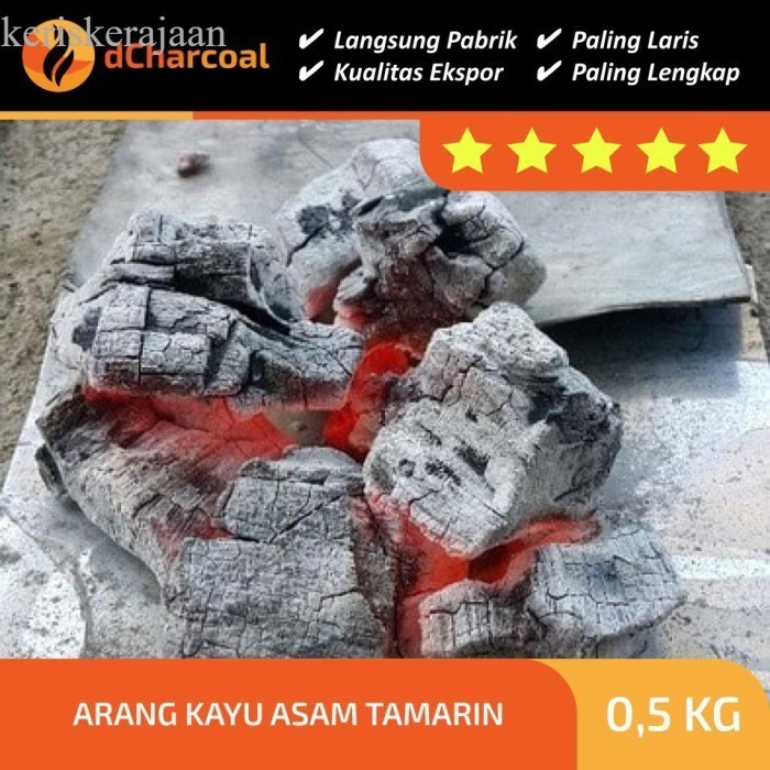 

Arang Kayu Asam Thamarind Wood Charcoal murah