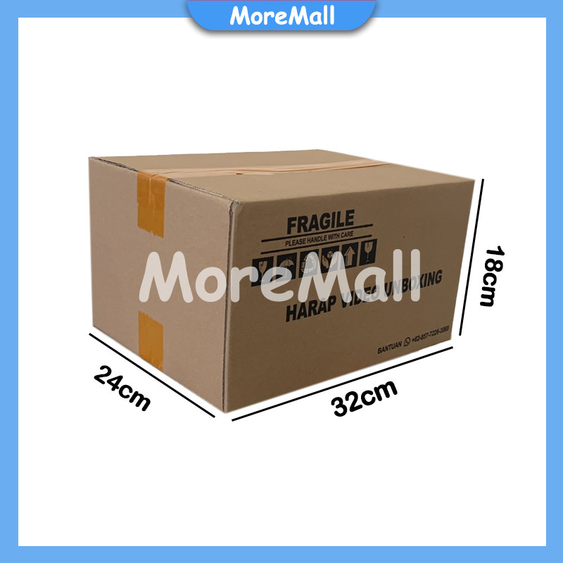 

Karton Kotak Dus Packing / Kardus Box 32x24x18 cm / 35x20x12 cm