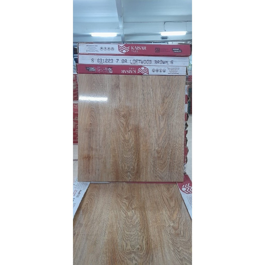 GRANIT KAISAR LOFTWOOD BROWN GLOSSY 50X50 KW EXP KAYU