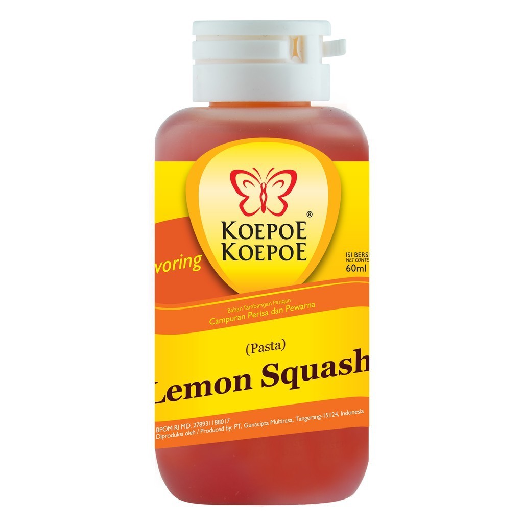 

✨ TOMOTOSTORE ✨ KOEPOE KOEPOE Pasta Perisa dan Warna Lemon Squash