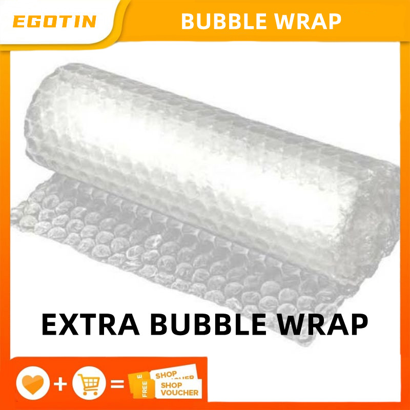 

EGOTIN Tambahan Packing Bubble Wrap UNTUK KEAMANAN PAKET ANDA