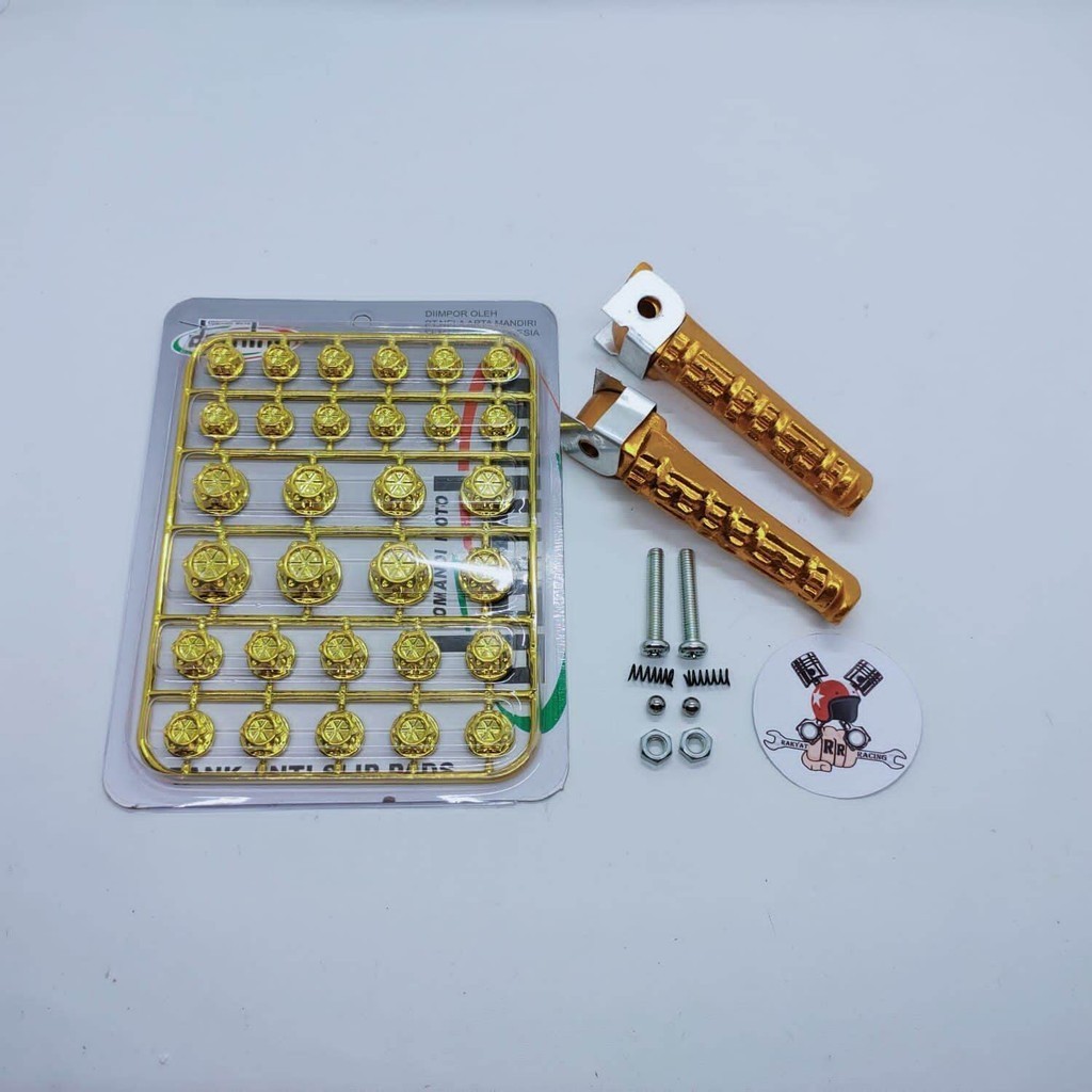 Cover baut probolt flower plus FootStep belakang Yamaha Vixion universal