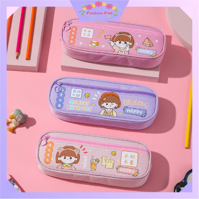 

FASHION FAIR - S5833 Pencil Case Cartoon / Tempat Pensil / Tempat Pensil Resleting Model Terbaru / Tempat Alat Tulis Motif Lucu