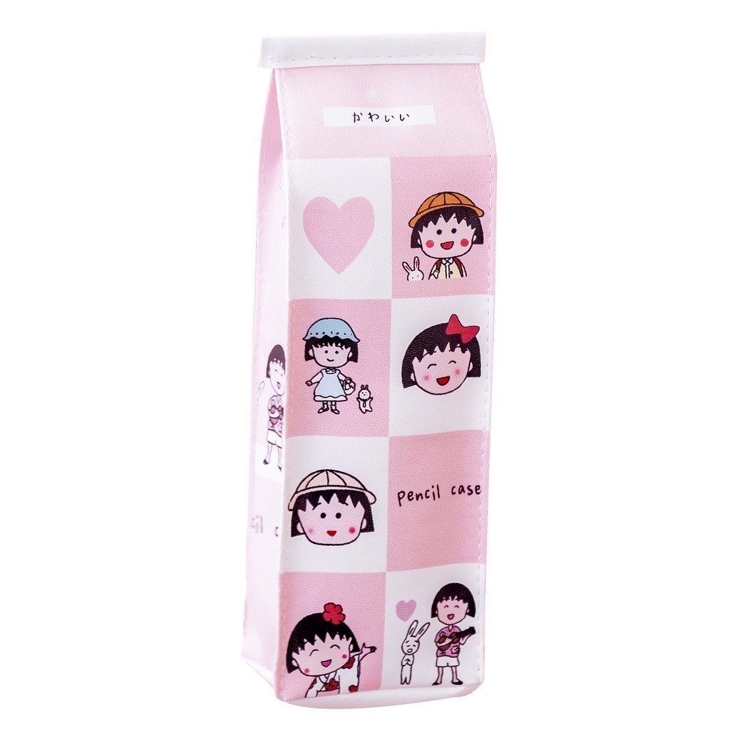 

ACEH.NONO 130965 Tempat Pensil Motif Kotak Juice Tas Pensil Unik Kotak Pensil Lucu