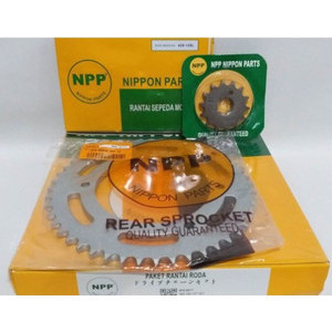 Gear set Gir Set NPP 428 Yamaha R15 VVA - R15 V3 - XSR 155 Vixion R 155 MT15 MT 15 VIXION NEW