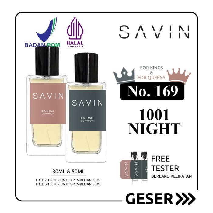 SAVIN PARFUM No. 169 - 1001 NIGHT - 30ML, PRIA