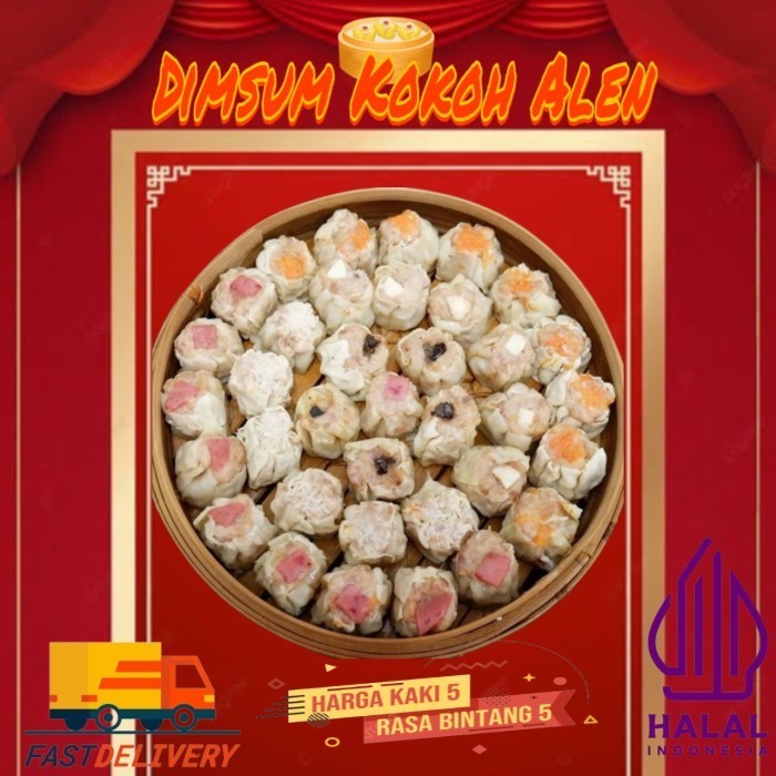 

DIMSUM isi 50 HARGA PER PCS / DIMSUM AYAM / FROZEN DIMSUM