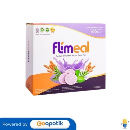 

Flimeal Minuman Sereal Rasa Taro 50 Gram Box 12 Sachet (600 Gr)