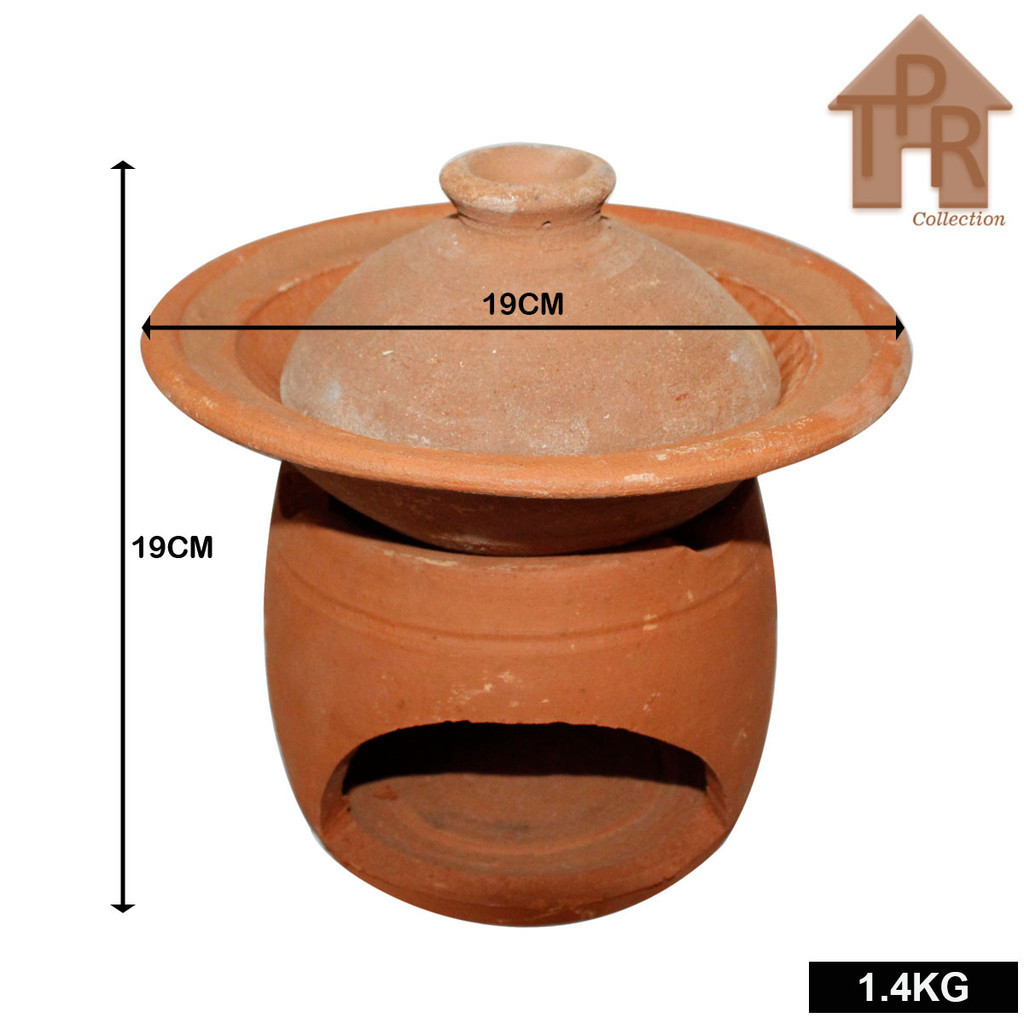 Terakota - Tungku Wajan Serabi Tanah Liat Plr T19