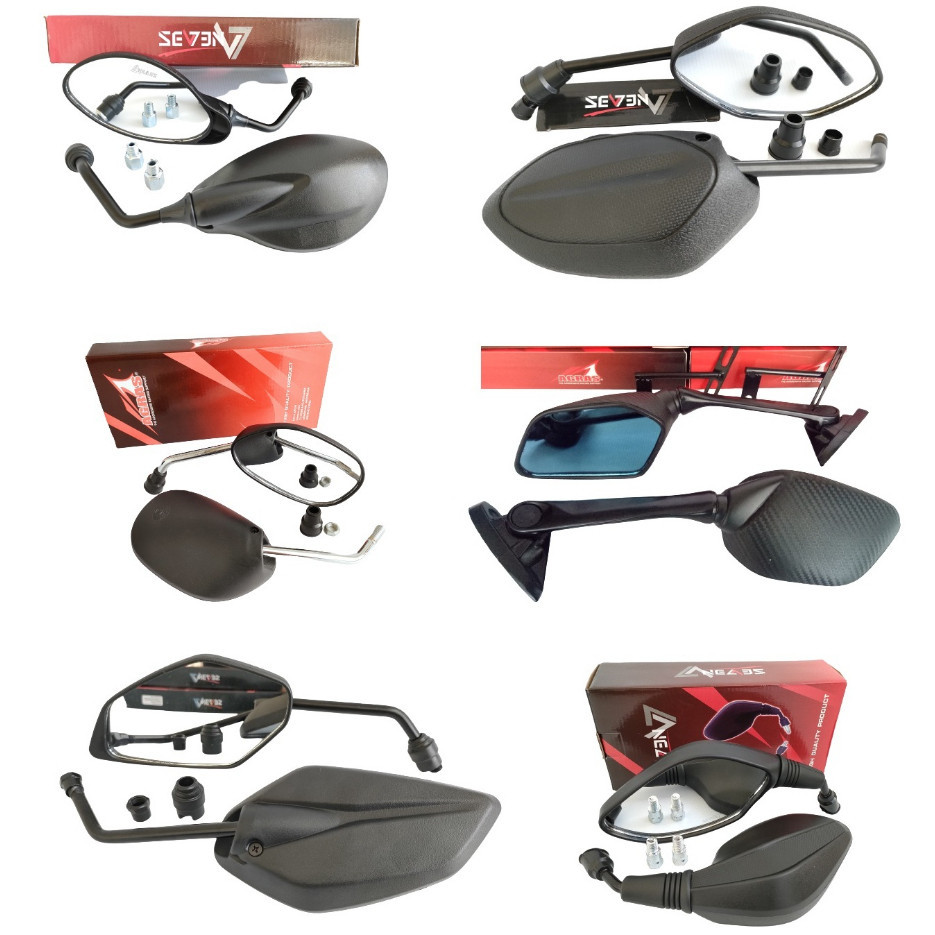 ASSY - Kaca Spion Sepeda Motor Honda Yamaha Koso Segi 5 Jupiter X1 125 Z Tha Beat Vario Click Legend