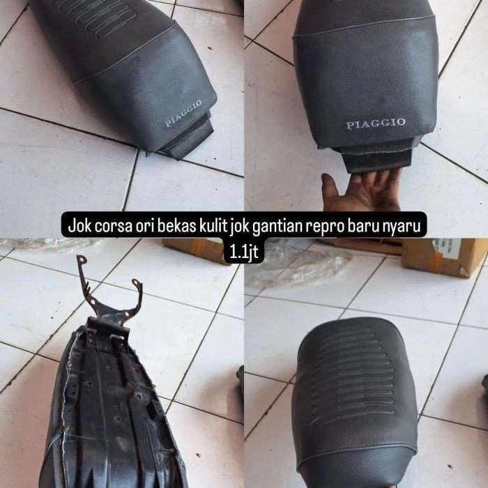 Jok vespa corsa original. bekas 2