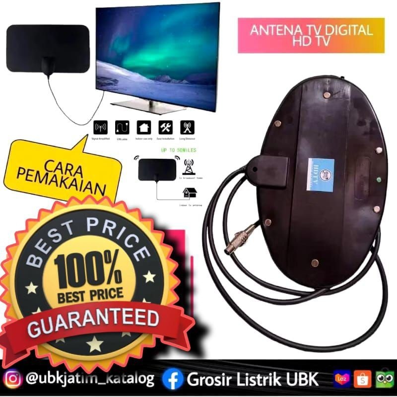 ANTENA DIGITAL INDOOR HDTV EKONOMIS