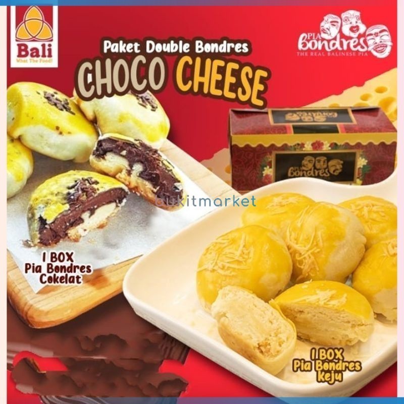 

Pia Bondres The Real Balinese Pia Paket Choco Cheese