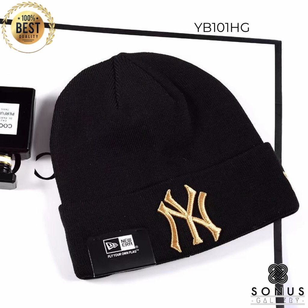 Topi Kupluk Beanie Hat NY Import Original Pria Wanita Terbaru