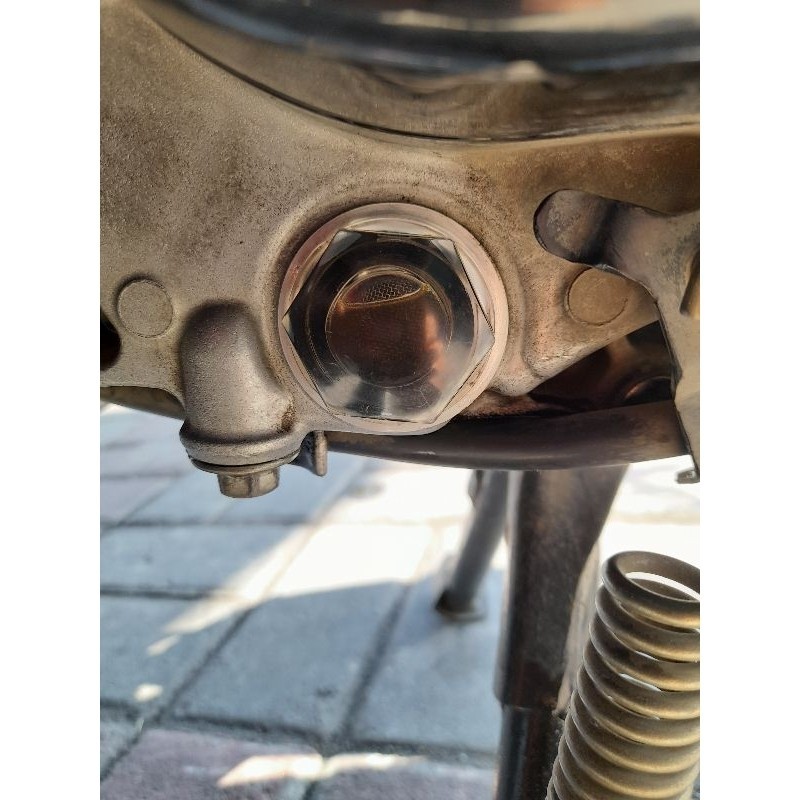 baut tutup filter oli transparan mio beat mio j scoopy vario spacy xride variasi
