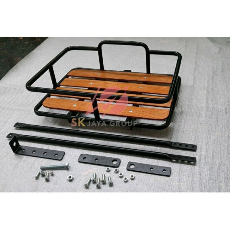AKSESORIS KERANJANG SEPEDA FIXIE FEDERAL MTB KRANJANG RAK RACK FRONTAK