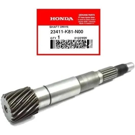 As Pully Shaft Drive Belakang Honda Beat ESP/Scoopy Esp 2016-2020 Kode K81