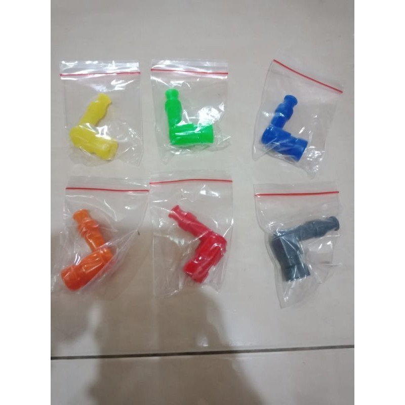 [ DELSER MOTOR ] TUTUP BUSI RACING WARNA JOKER UNIVERSAL VARIASI MIO BEAT SUPRA X 125 JUPITER MX Z V