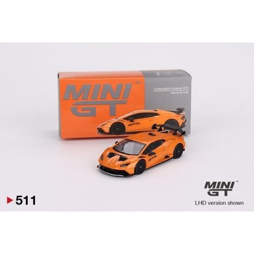 MINI GT 511 - Lamborghini Huracan STO Arancio Borealis