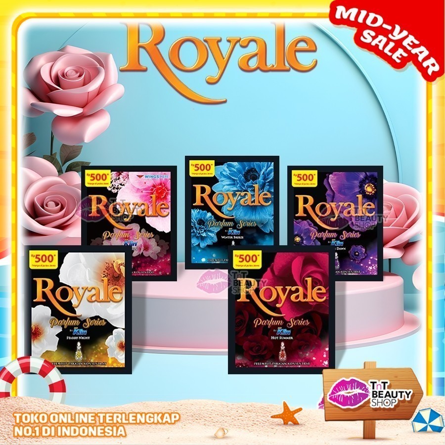 Royale Softener Sachet 13ml - Royale Softener Hijab Sachet 13ml - Royale Pewangi Softener - SACHET 1