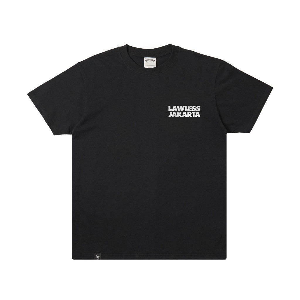 【COD】 NEW 【COD】Lawless Garage - Eat My Dust Tshirt - Black/ OKE T-Shirt KAOS