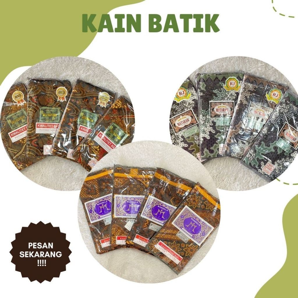 Kain Panjang - Kain Mataram - Batik Mandala - Kain Gendong Bayi - Kain Panjang Batik Premium / B S