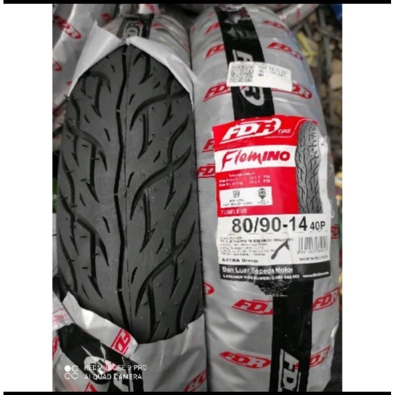 FDR FLEMINO 80-90-14 BAN TUBELESS MATIC