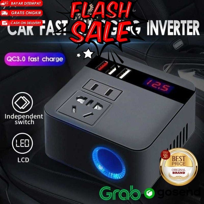 E - CAR STUFF K7 / CHARGER SERBAGUNA UNTUK MOBIL DD