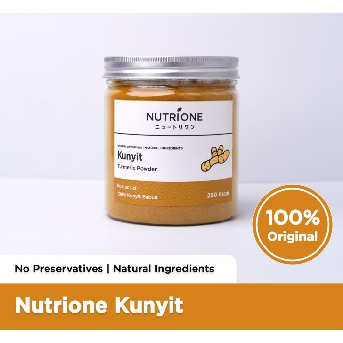 

TERJUAL Kunyit Bubuk / Turmeric Powder Premium Original Nutrione