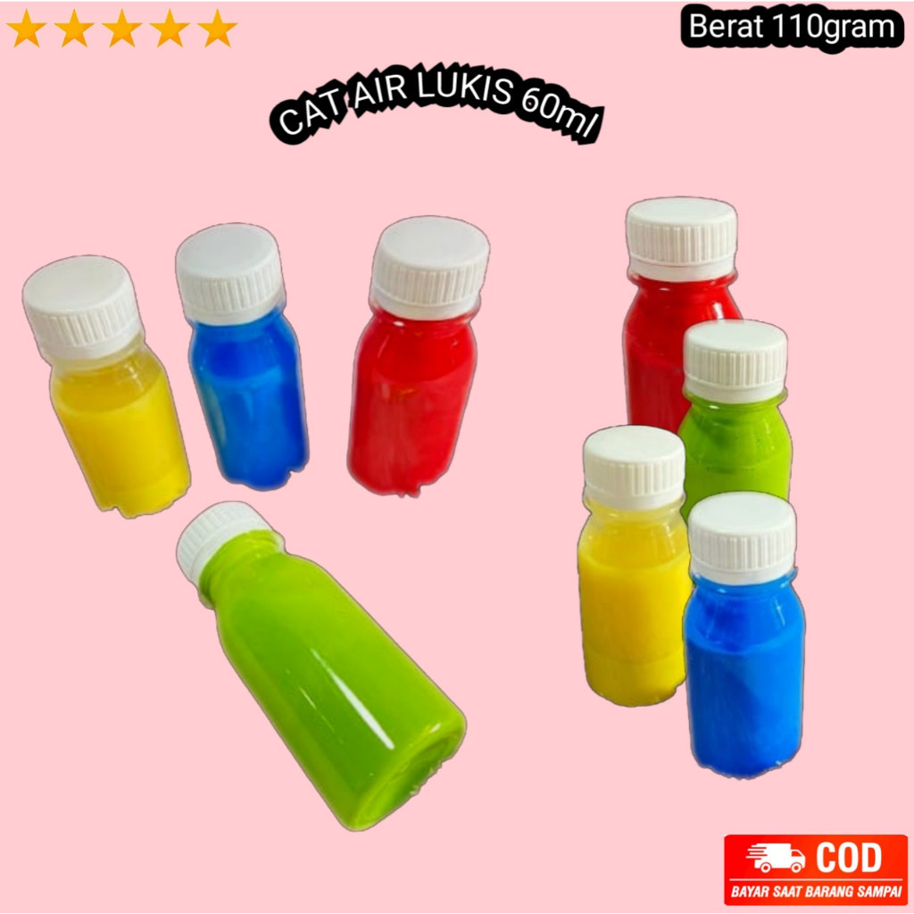 

Cat Air Lukis / Cat Sterofoam / Cat Lukis Gypsum / Isi 60ml / Rogabebooks