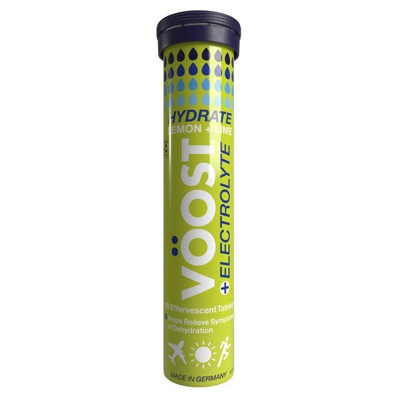 

Voost Hydrate Lemon + Lime Effervescent Tablets 20 Tabs