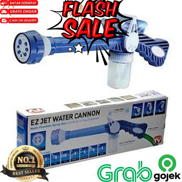 WATER JET CANON (Semprotan Air Multifungsi & Fleksibel) DD