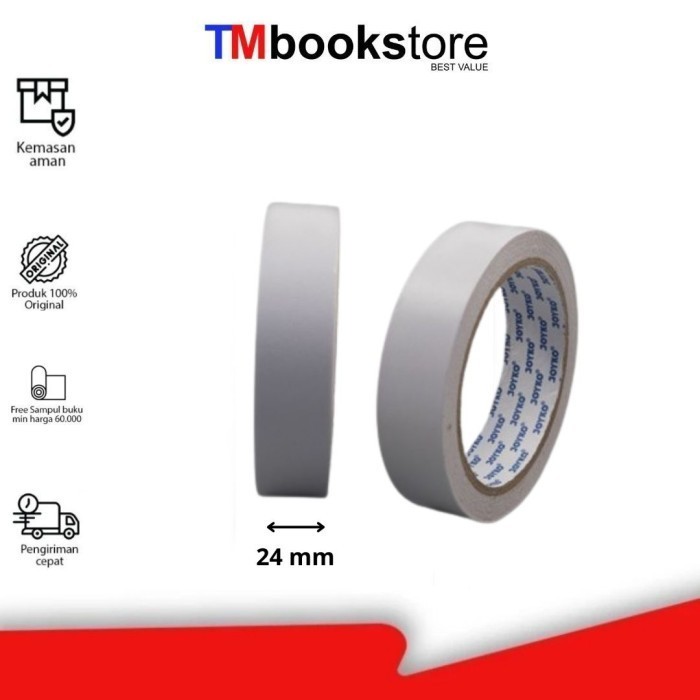 

DOUBLE TAPE 24MMX15YARDS JOYKO TMBOOKSTORE